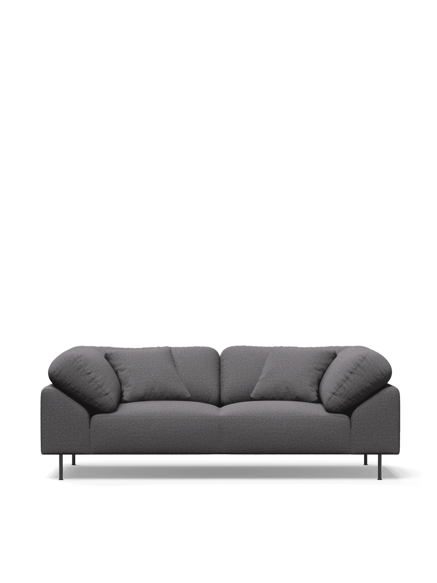 WOUD Collar 2-seater - Brown bouclé — фото 2