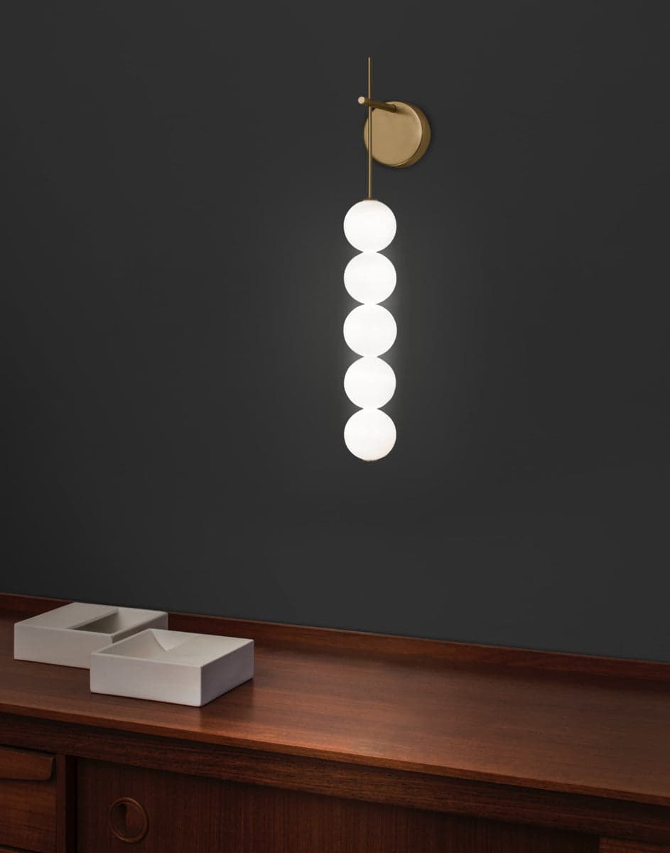 Terzani Abacus wall sconce
