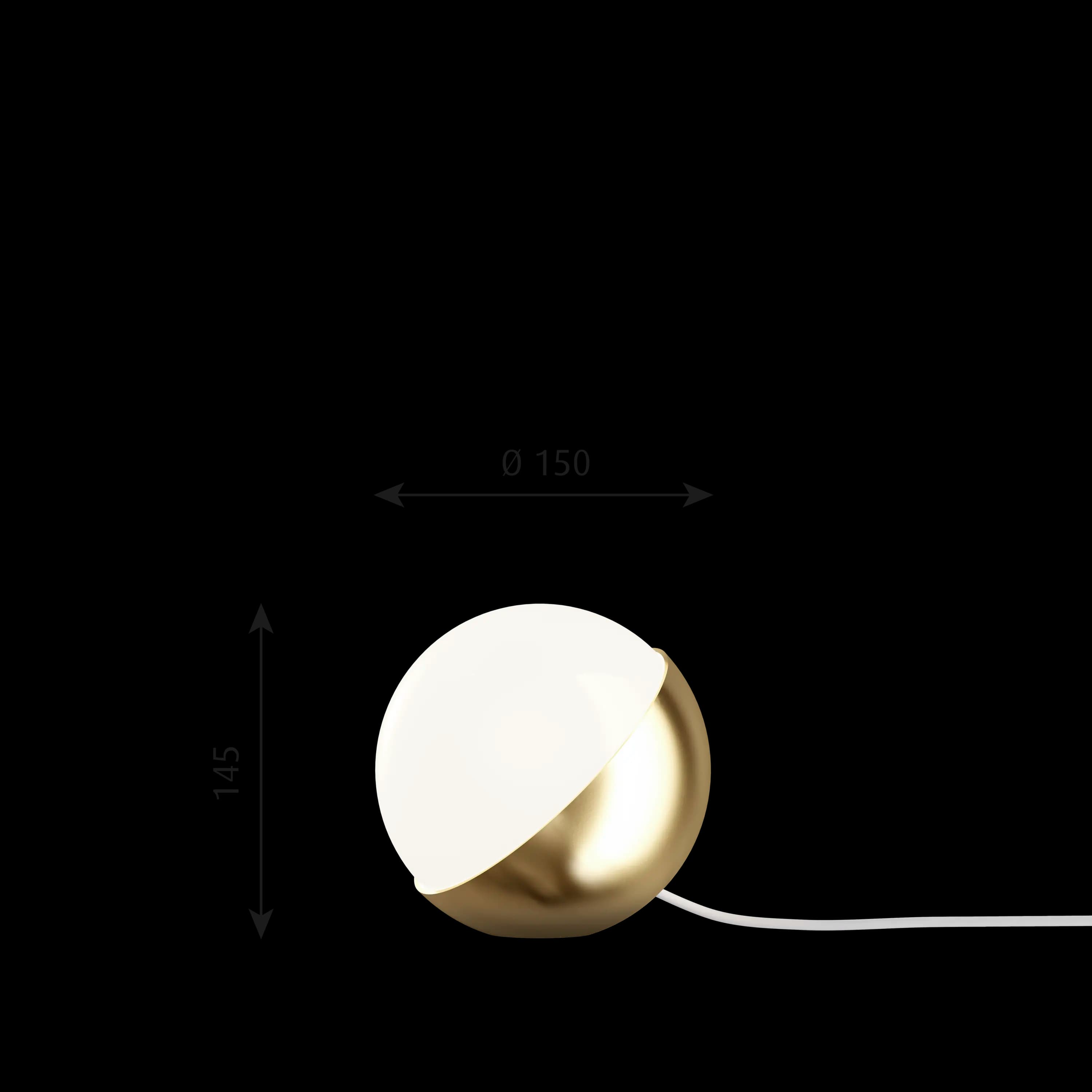 Louis Poulsen VL Studio Table/Floor Lamp Untreated brass Ø 150 — фото 8