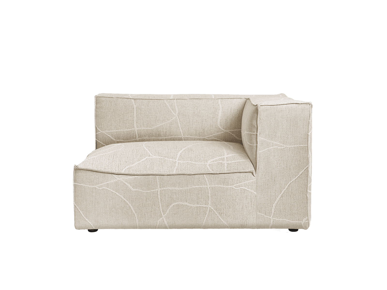 Ferm Living Catena Sofa Armrest Right L401 - Can Lis - Sand/Off-White