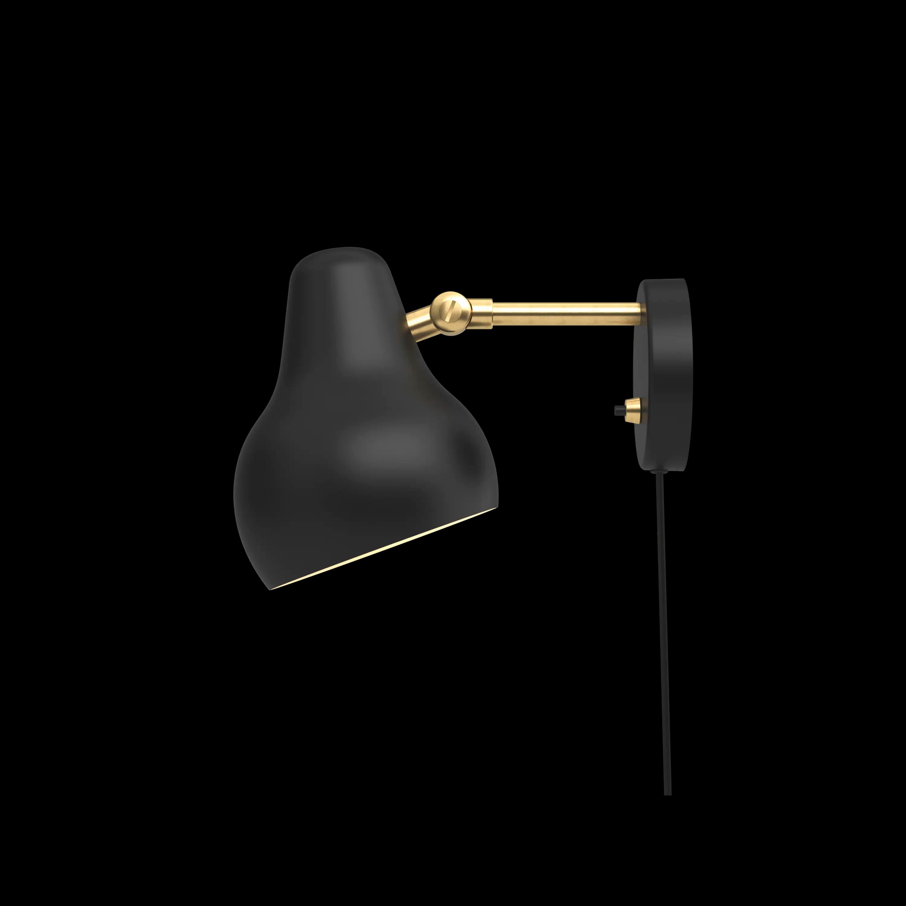 Louis Poulsen VL 38 Wall Lamp Black