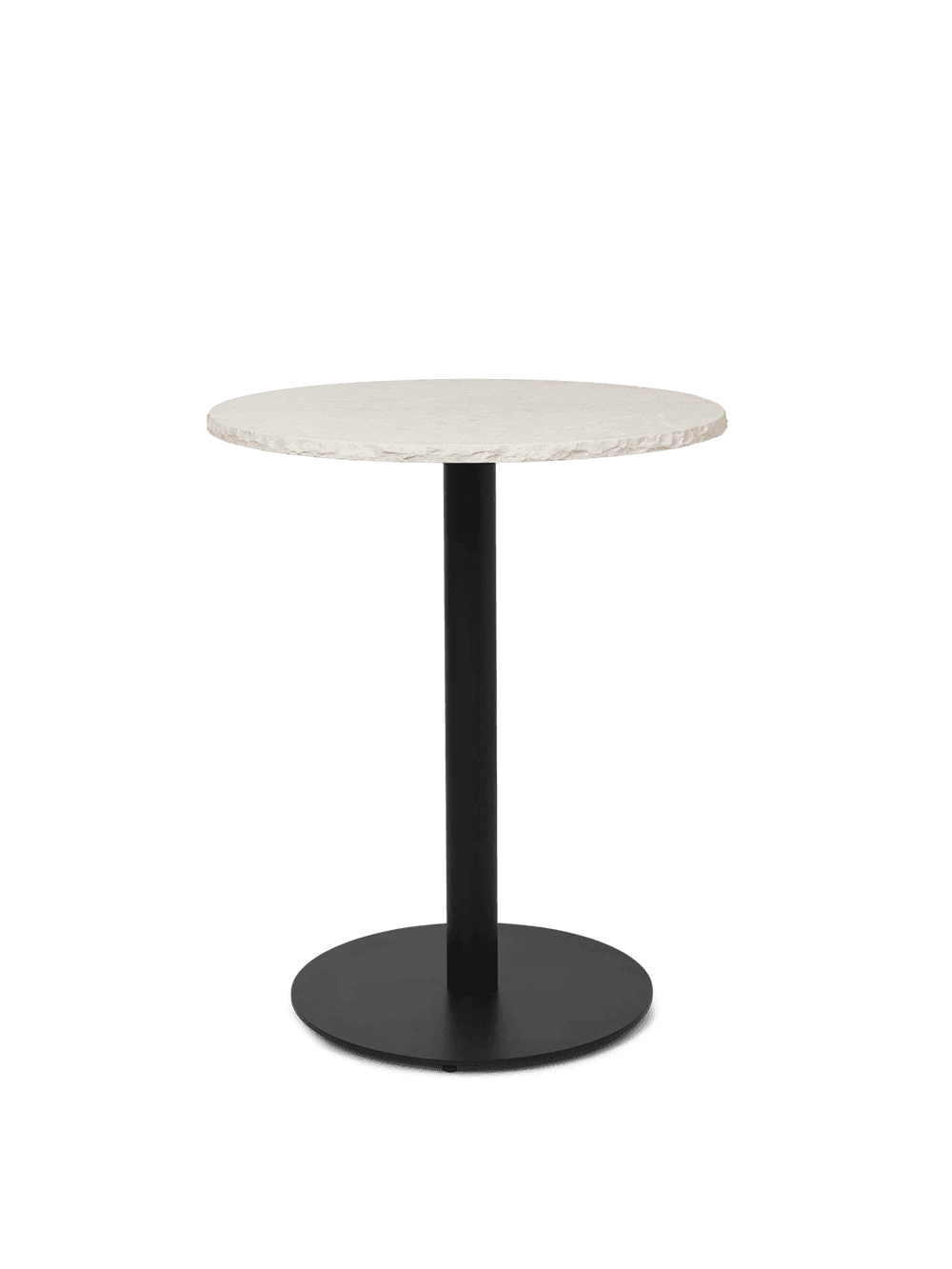 Ferm Living Mineral Café Table - Bianco Curia - Black — фото 2