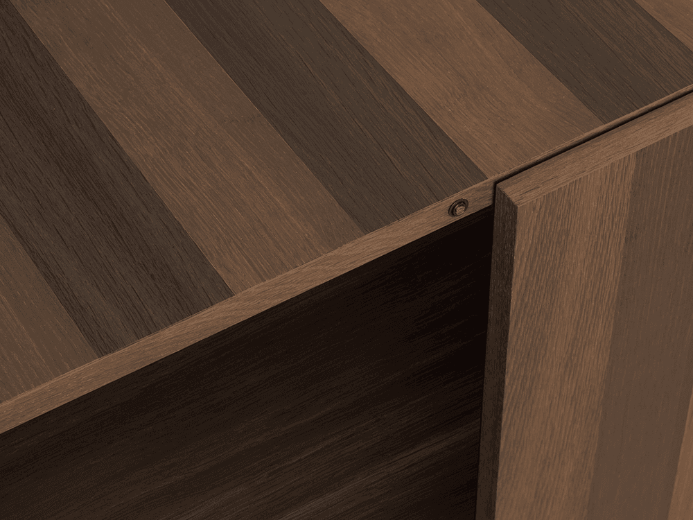 Ferm Living Post Storage Cabinet - Smoked Oak — фото 4
