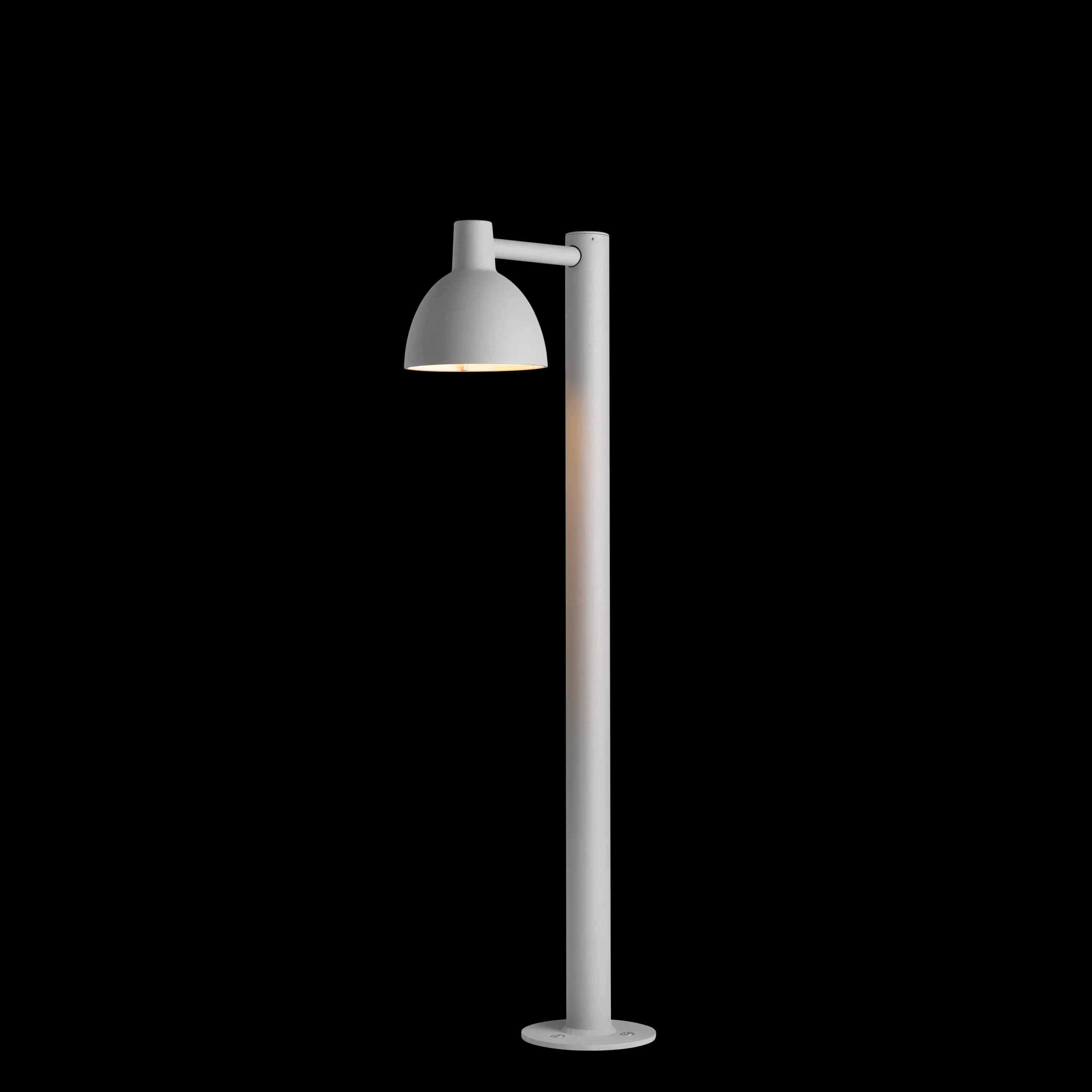 Louis Poulsen Toldbod 155 Bollard Aluminium colour texture