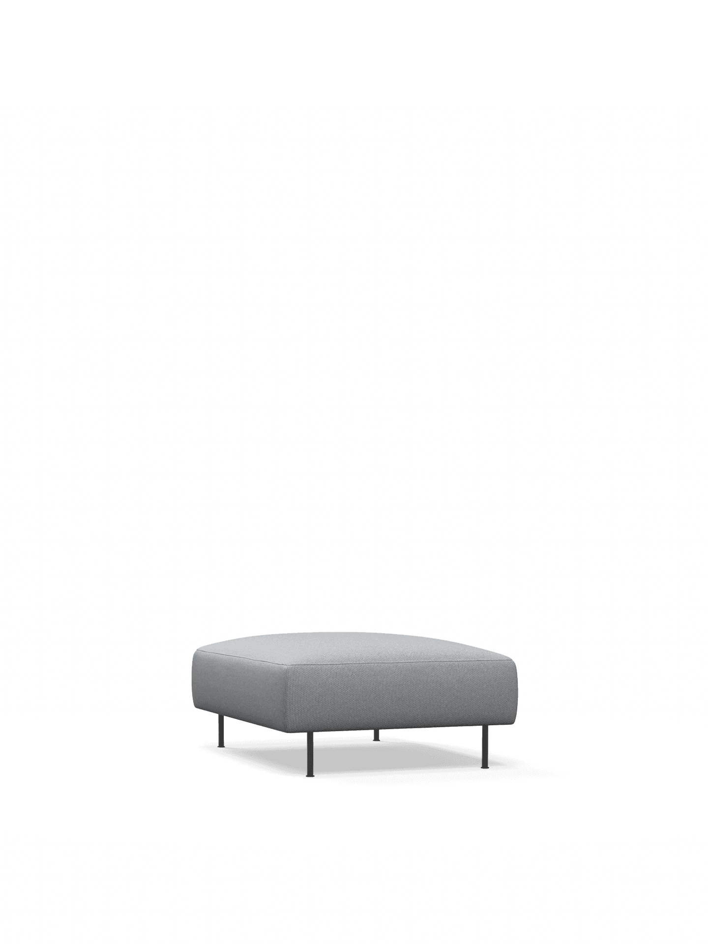 WOUD Collar ottoman - Light grey — фото 2