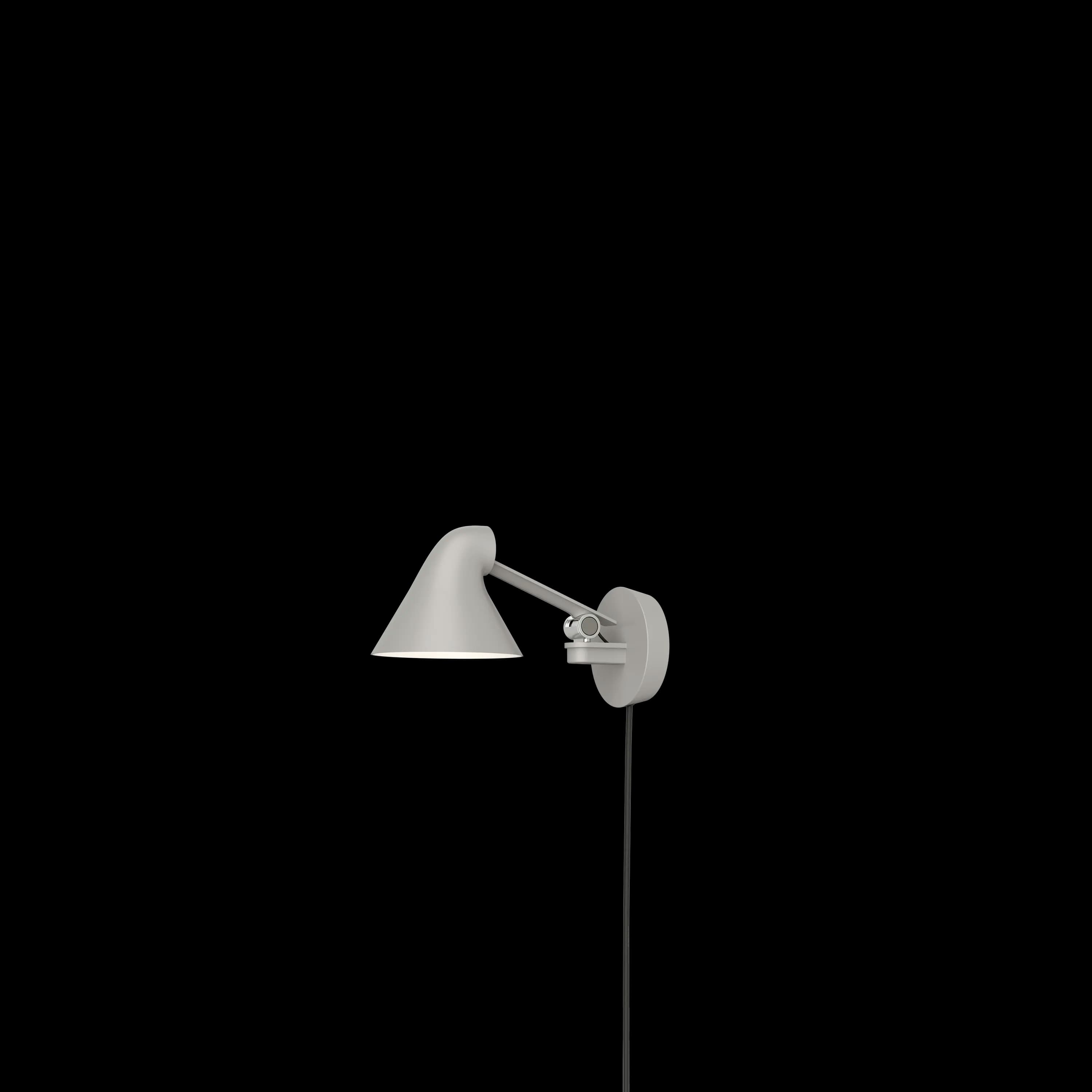 Louis Poulsen NJP Wall Lamp Light aluminium grey