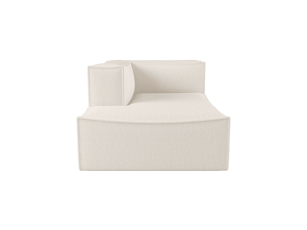 Ferm Living Catena Sofa Chaise Longue Left L600 - Bouclé - Off-White — фото 2