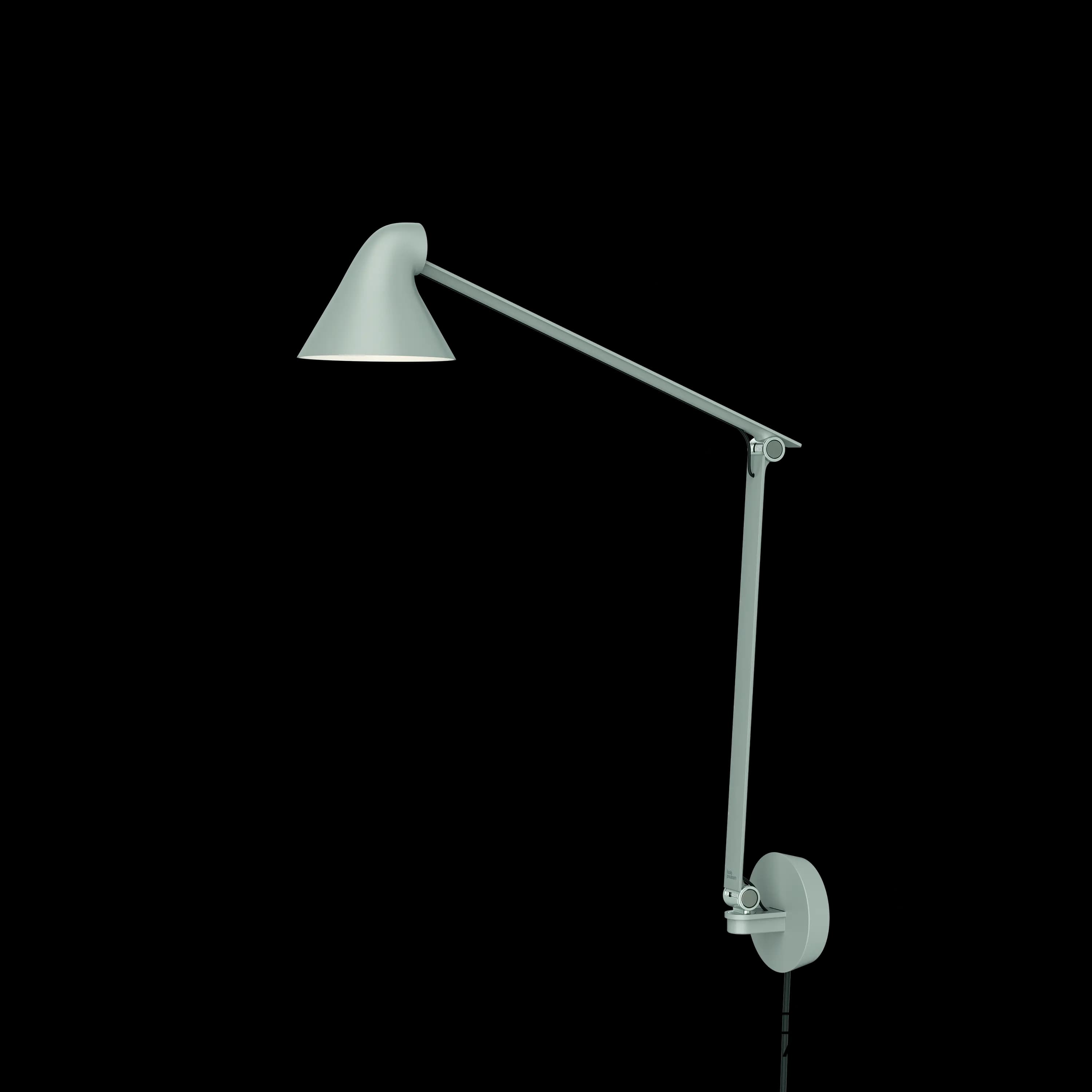 Louis Poulsen NJP Wall Lamp Light aluminium grey — фото 8