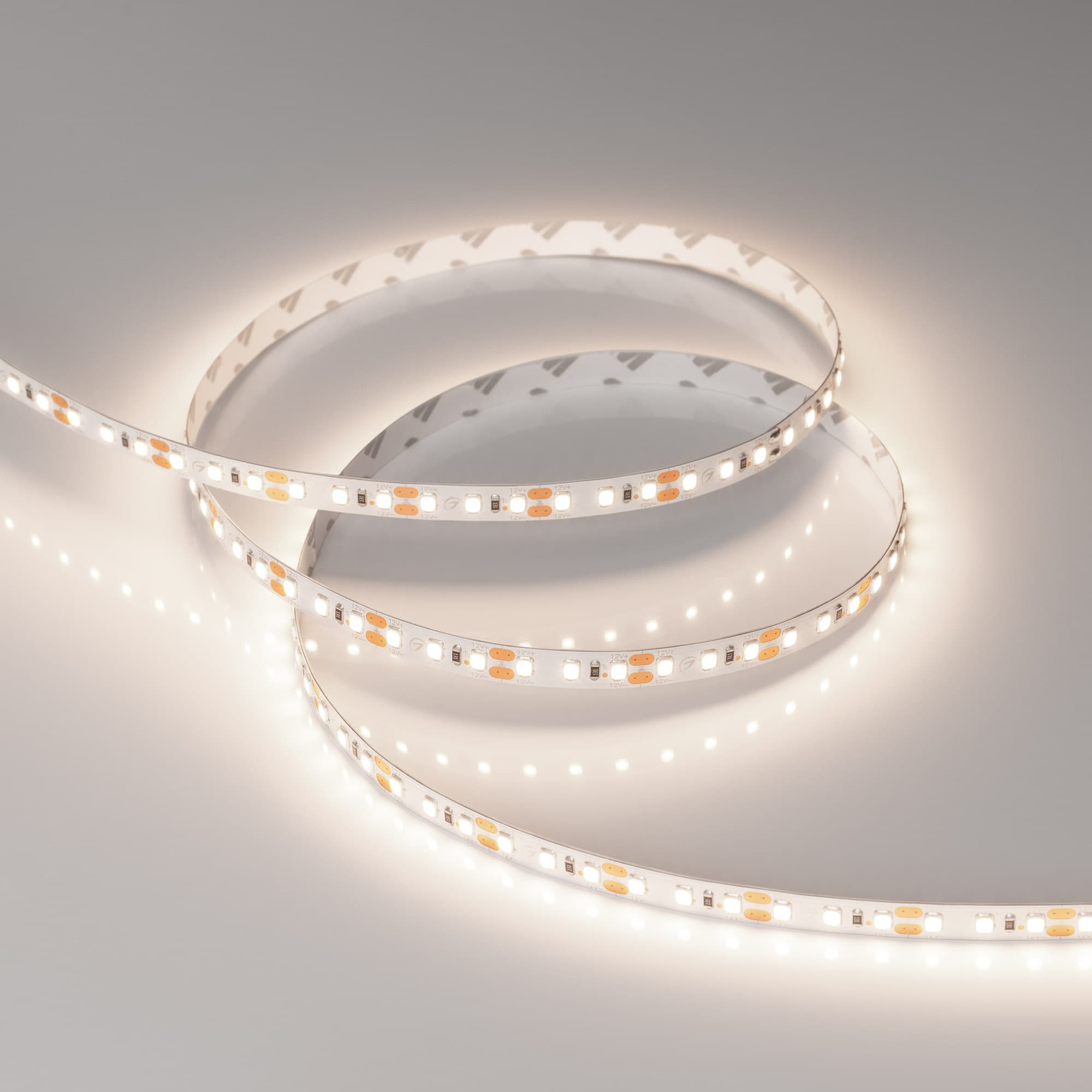 Светодиодная лента RT-A120-8mm 12V Day4000 (9.6 W/m, IP20, 2835, 5m) (Arlight, Открытый) 012341(2) — фото 4