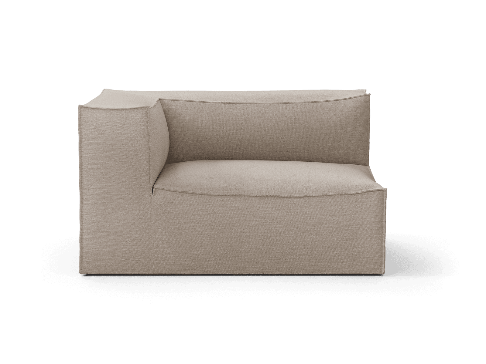 Ferm Living Catena Sofa Armrest Left L400 - Cotton Linen - Natural