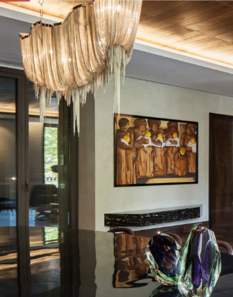 Terzani Atlantis linear chandelier — фото 13