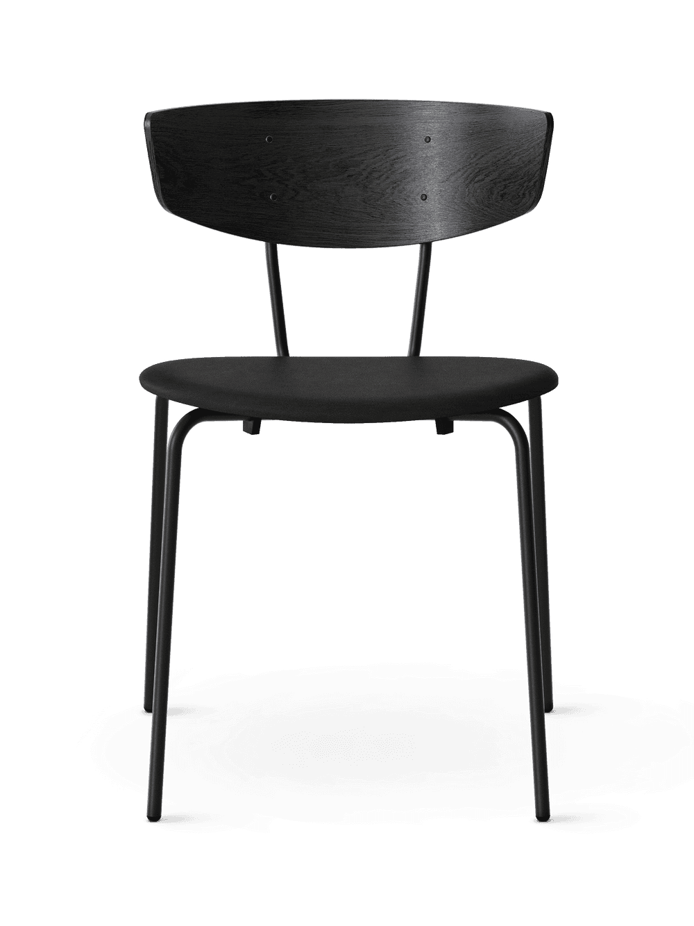 Ferm Living Herman Dining Chair - Envy Leather - Black/Black — фото 2
