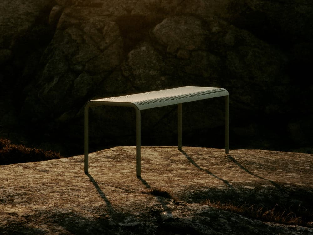 Ferm Living Dapple Bench - Tea Green — фото 4