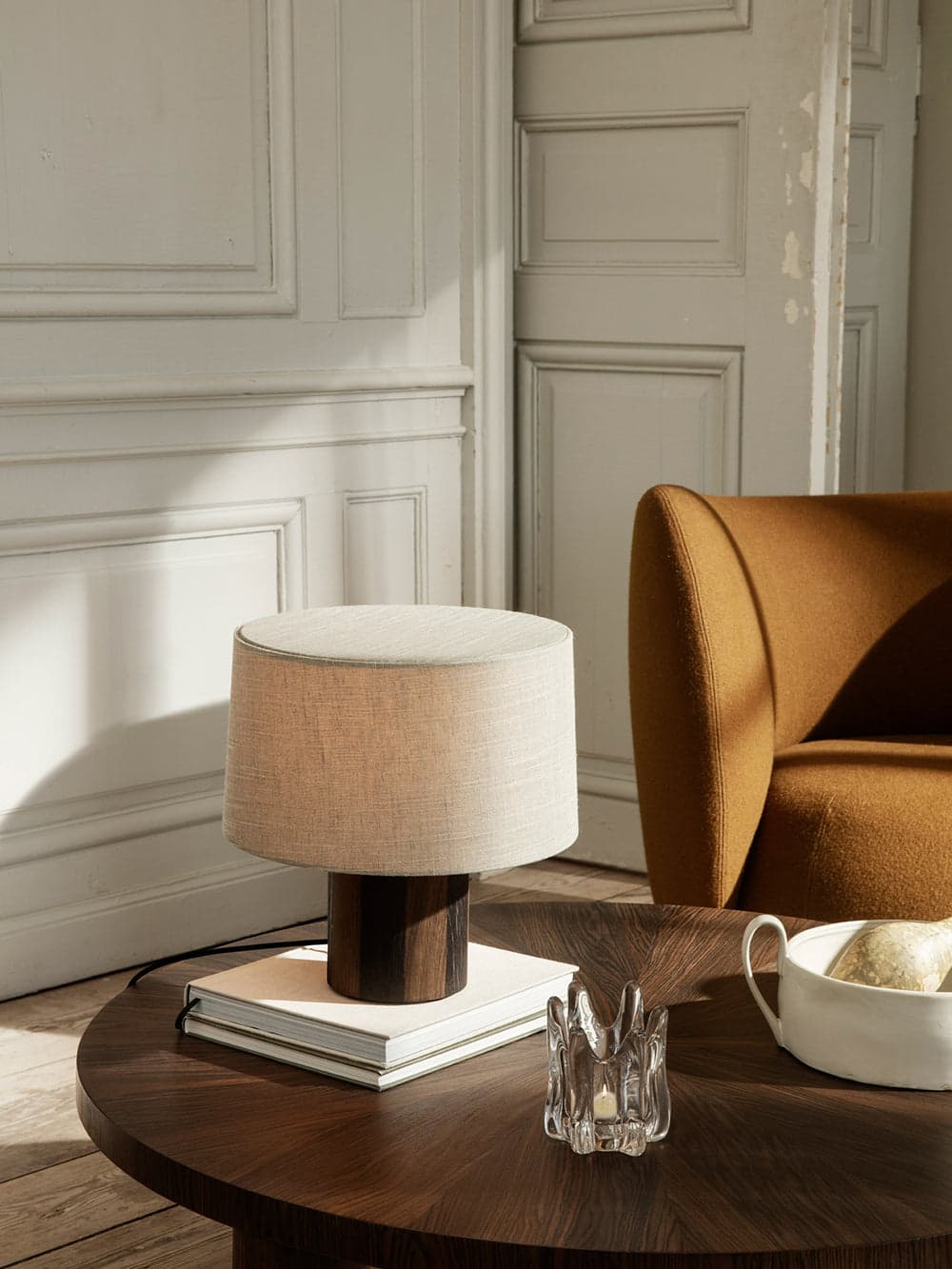 Ferm Living Post Table Lamp Base - Lines — фото 3