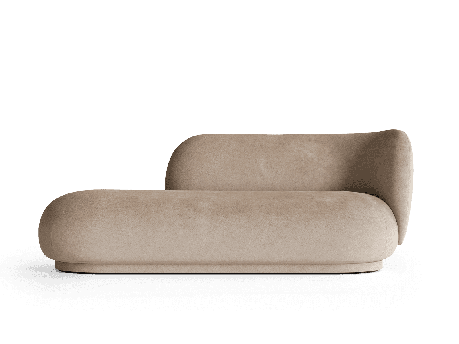 Ferm Living Rico Divan Right - Faded Velvet - Sand