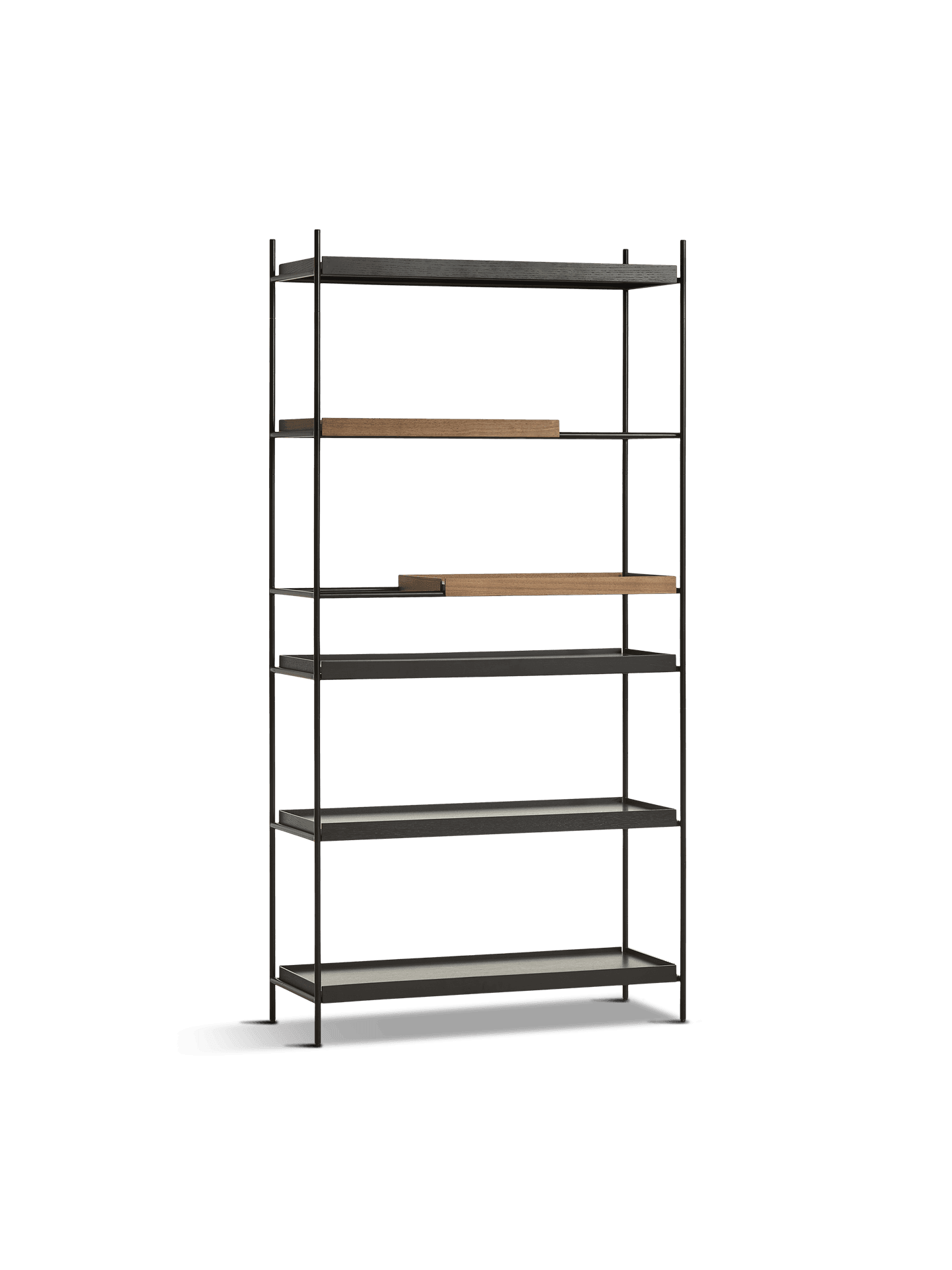 WOUD Tray Shelf (High) - Walnut - Style 23