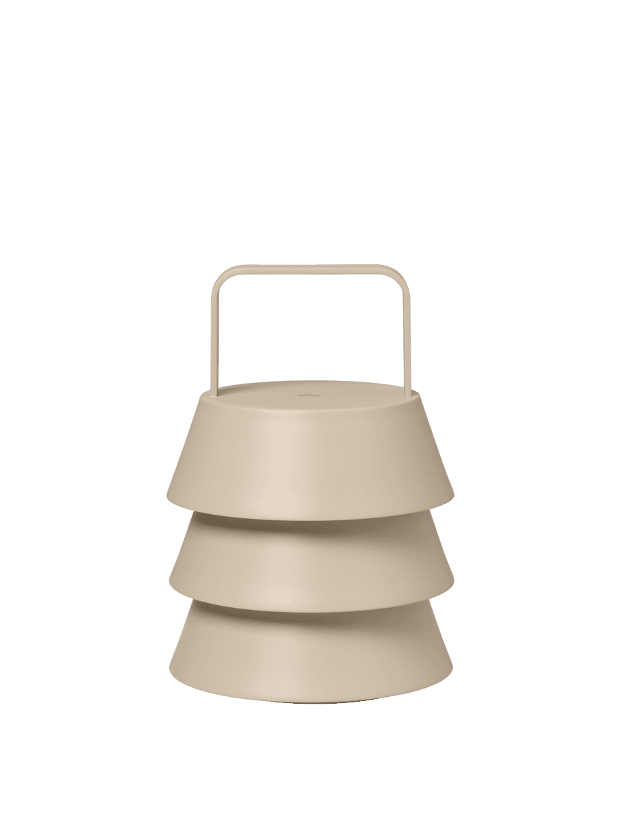 Ferm Living Luver Portable Lamp - Cashmere
