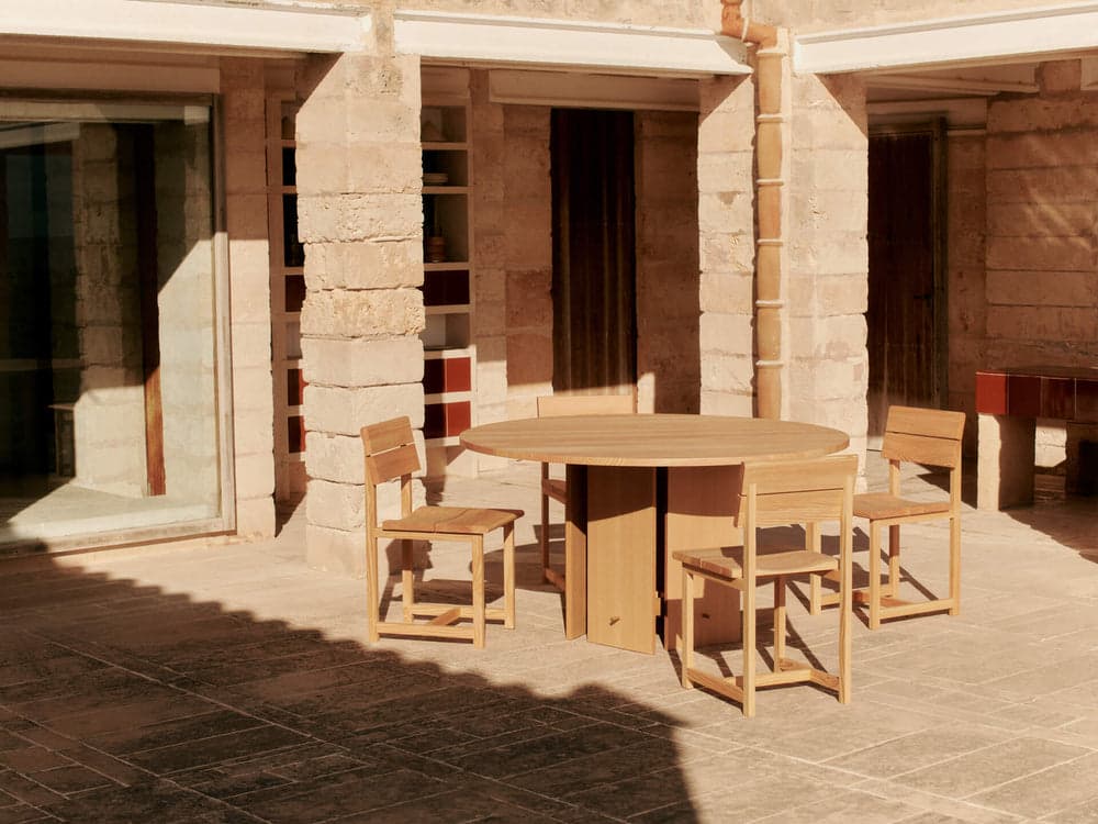 Ferm Living Aukko Dining Table - Ø140 - Douglas Fir — фото 3