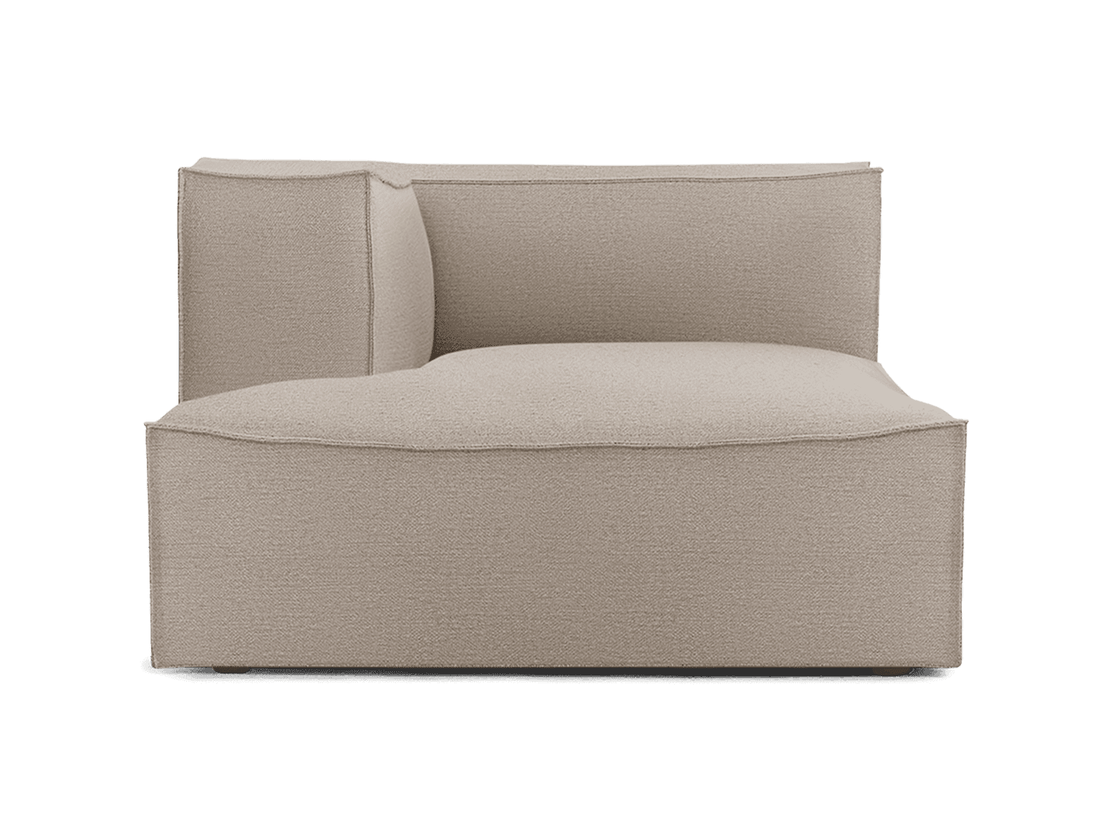 Ferm Living Catena Sofa Chaise Longue Left L600 - Cotton Linen - Natural