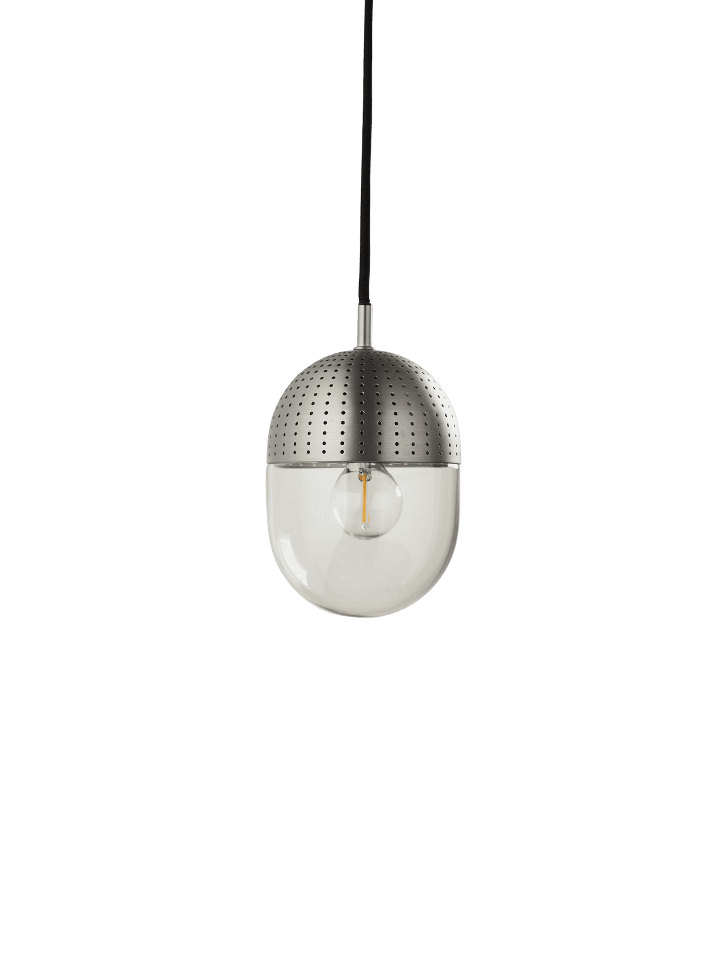 WOUD Dot pendant (Medium) - Brushed metal finish
