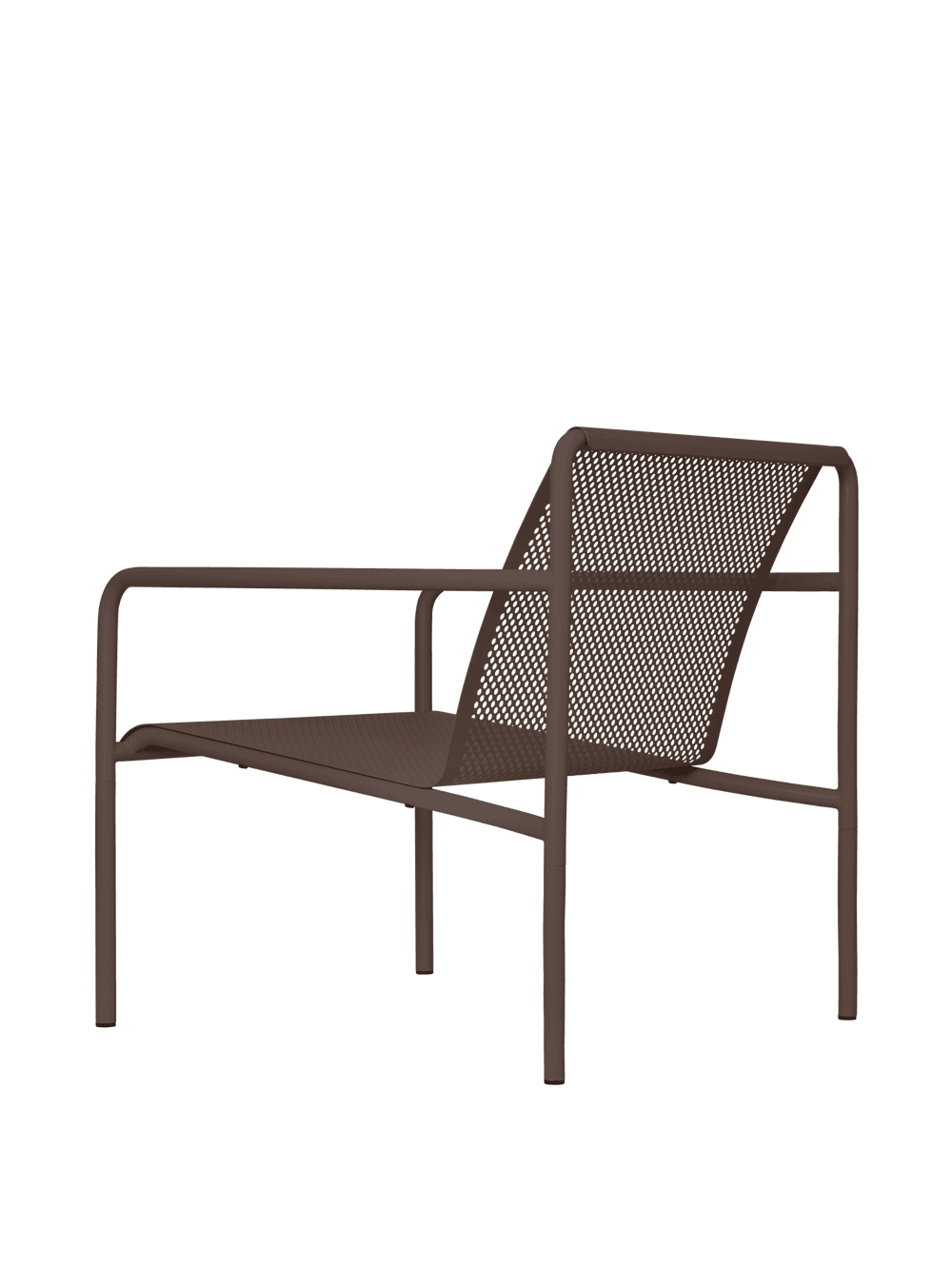 Ferm Living Dapple Lounge Chair with Arms - Dark Chocolate — фото 8