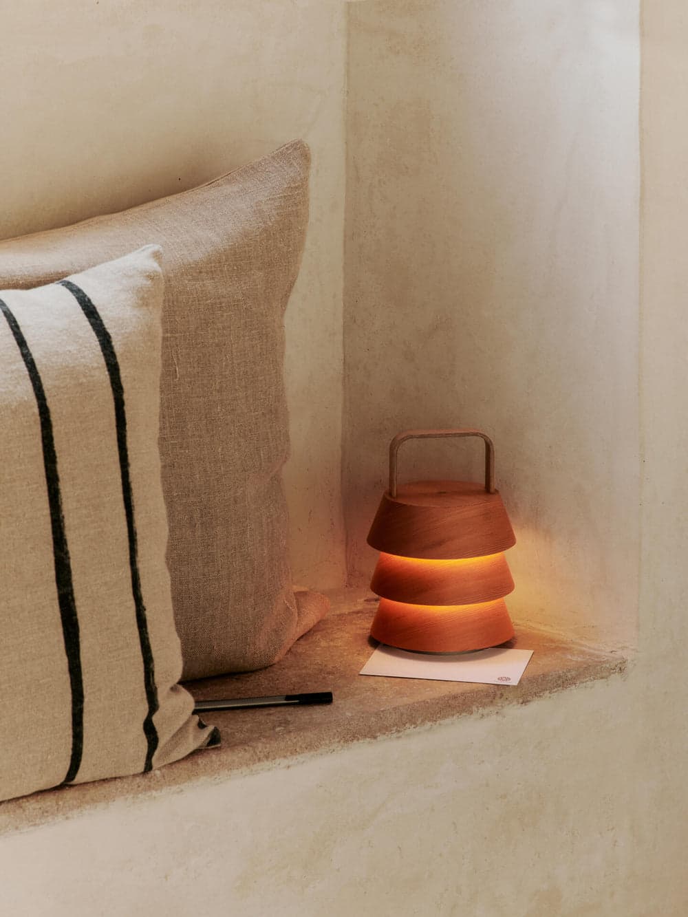 Ferm Living Luver Portable Lamp - Natural — фото 5