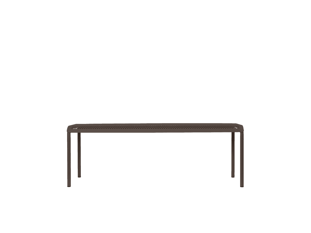 Ferm Living Dapple Bench - Dark Chocolate — фото 3