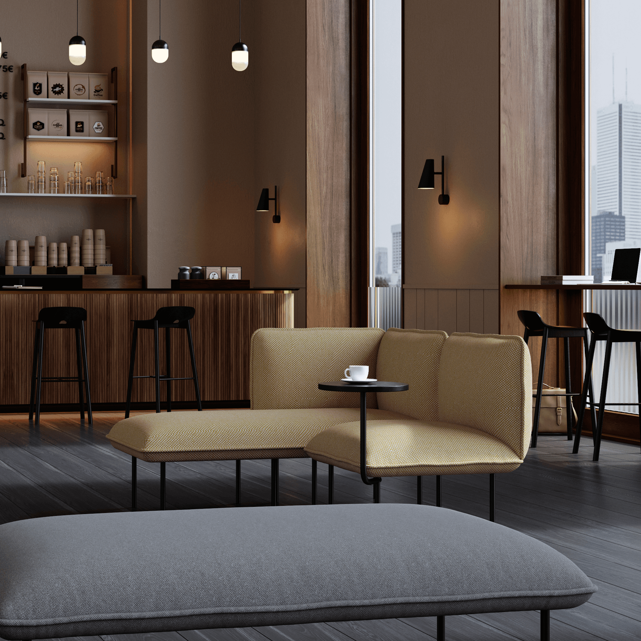 WOUD Nakki Modular - Chaise longue right module — фото 3