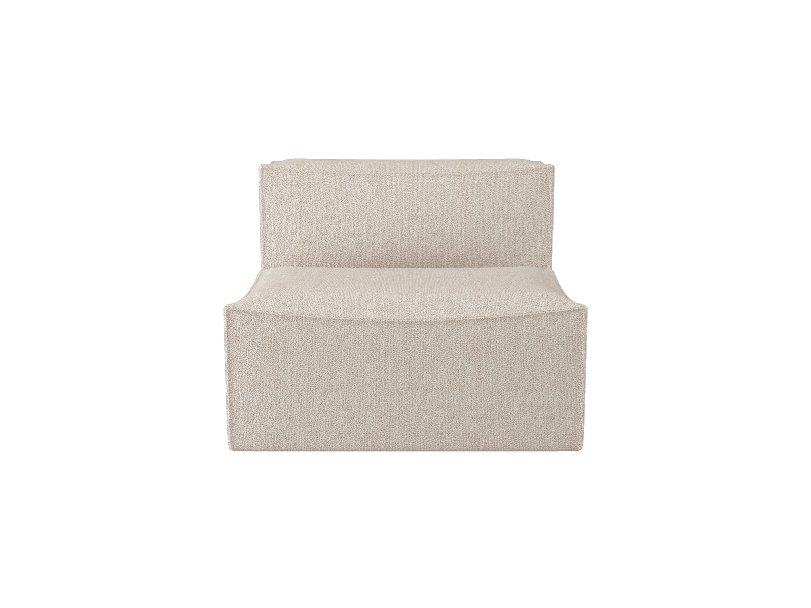 Ferm Living Catena Sofa Center S100 - Soft Bouclé - Natural