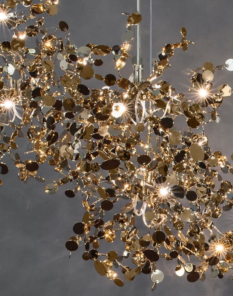 Terzani Argent 4 round multi light pendant — фото 6