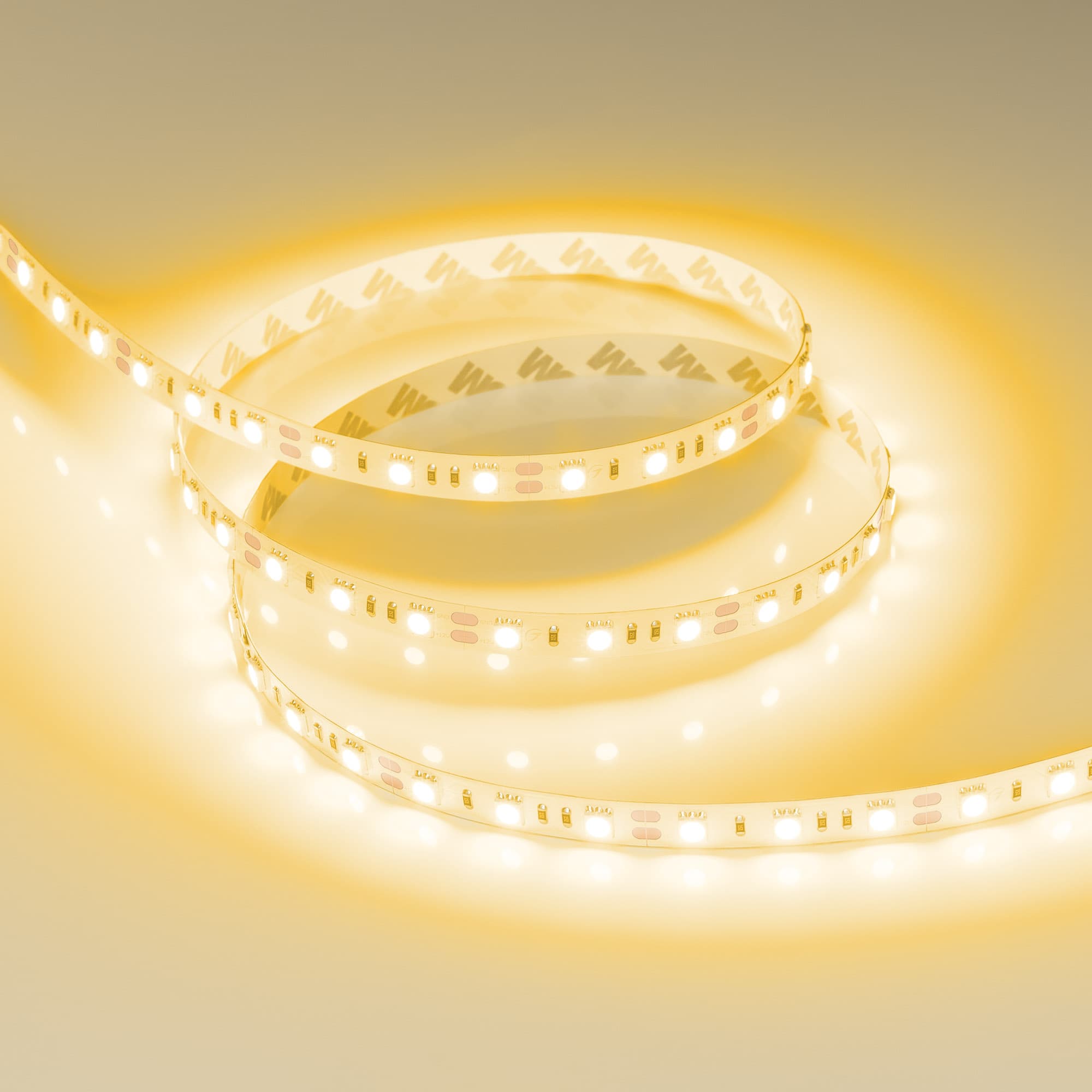 Светодиодная лента RT-B60-10mm 12V Yellow (14.4 W/m, IP20, 5060, 5m) (Arlight, Открытый) 012342(2) — фото 4