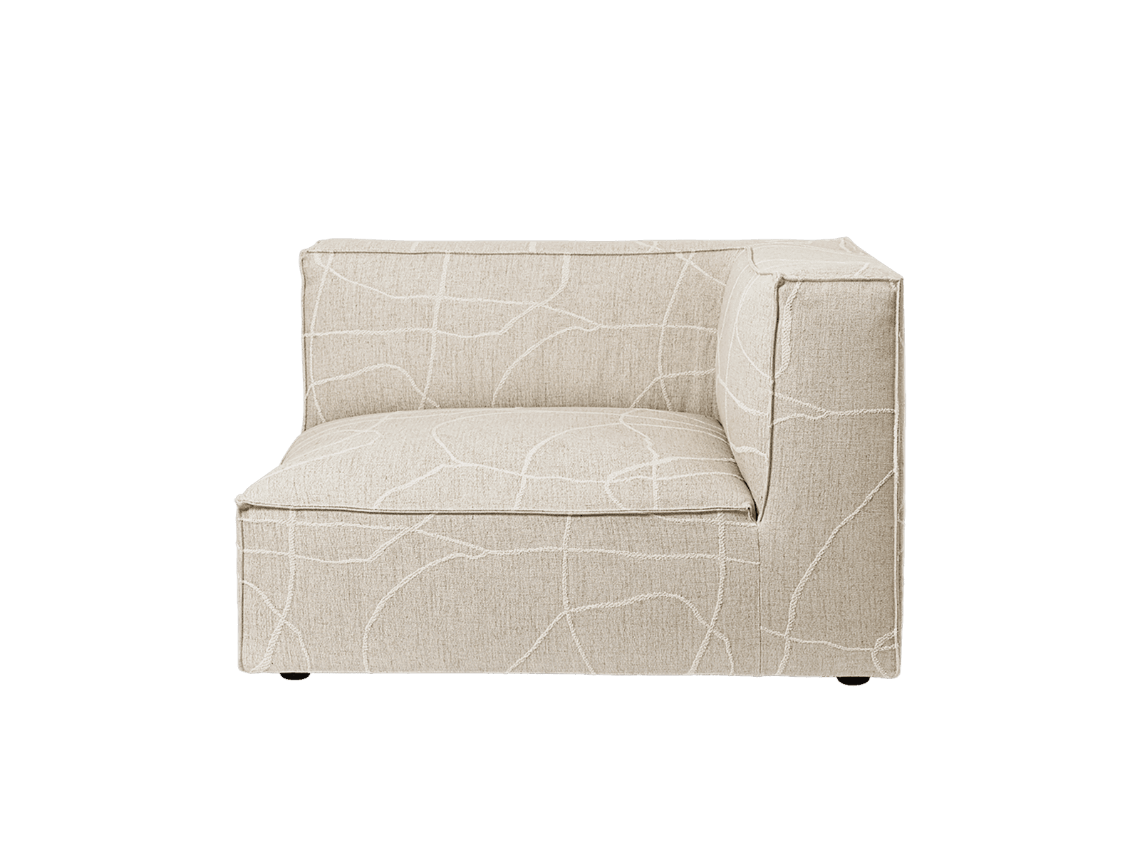 Ferm Living Catena Sofa Armrest Right S401 - Can Lis - Sand/Off-White