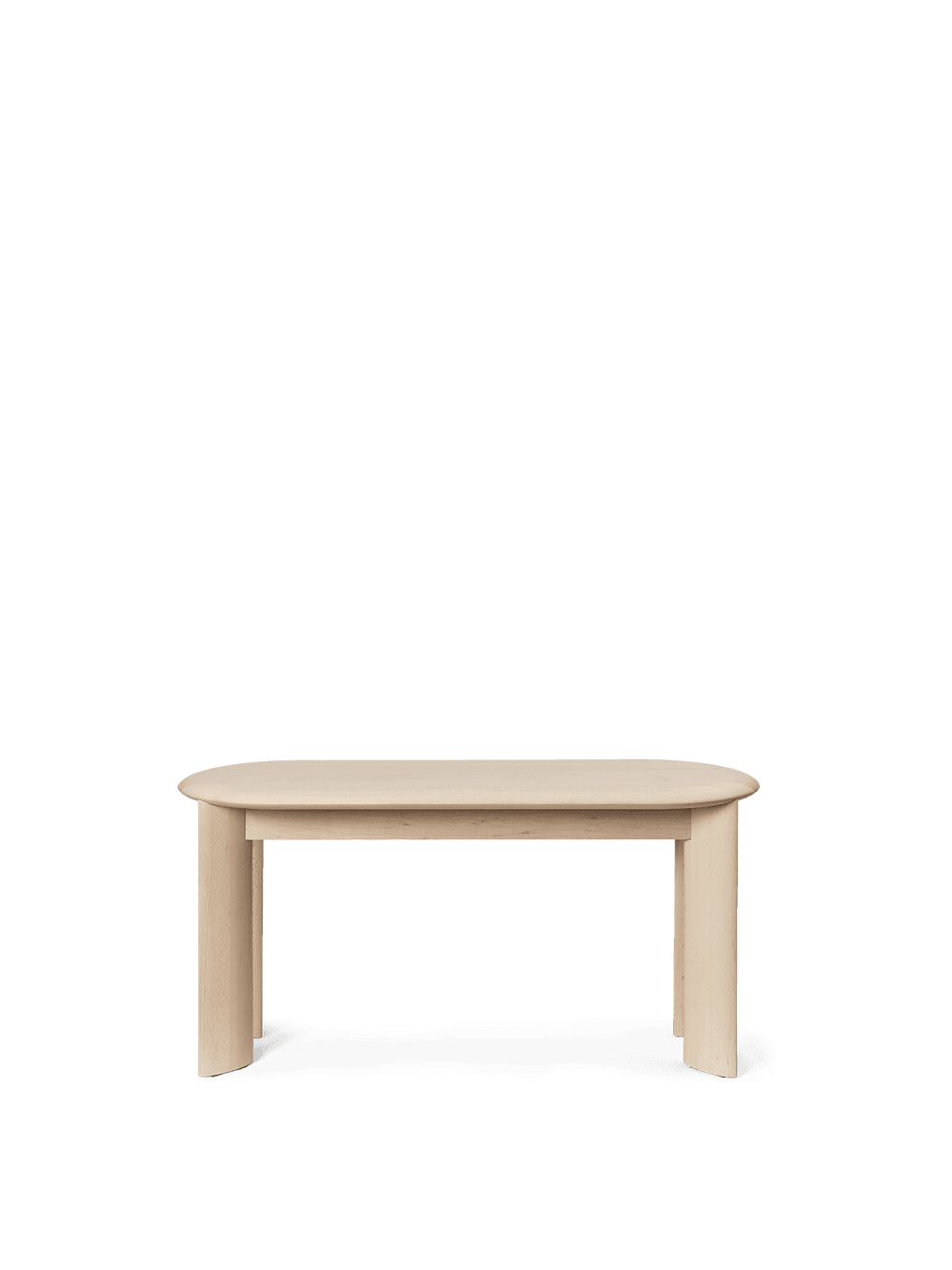 Ferm Living Bevel Bench - White Oiled Beech — фото 2