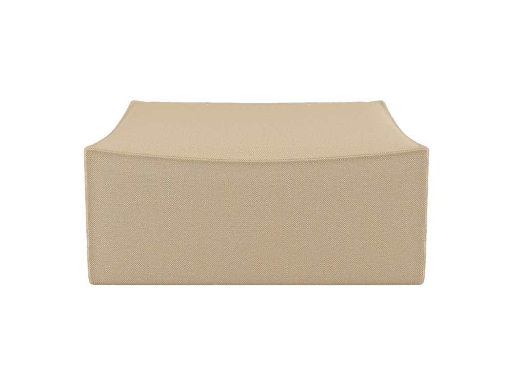 Ferm Living Catena Pouf Square S500 - Hallingdal - Beige — фото 2