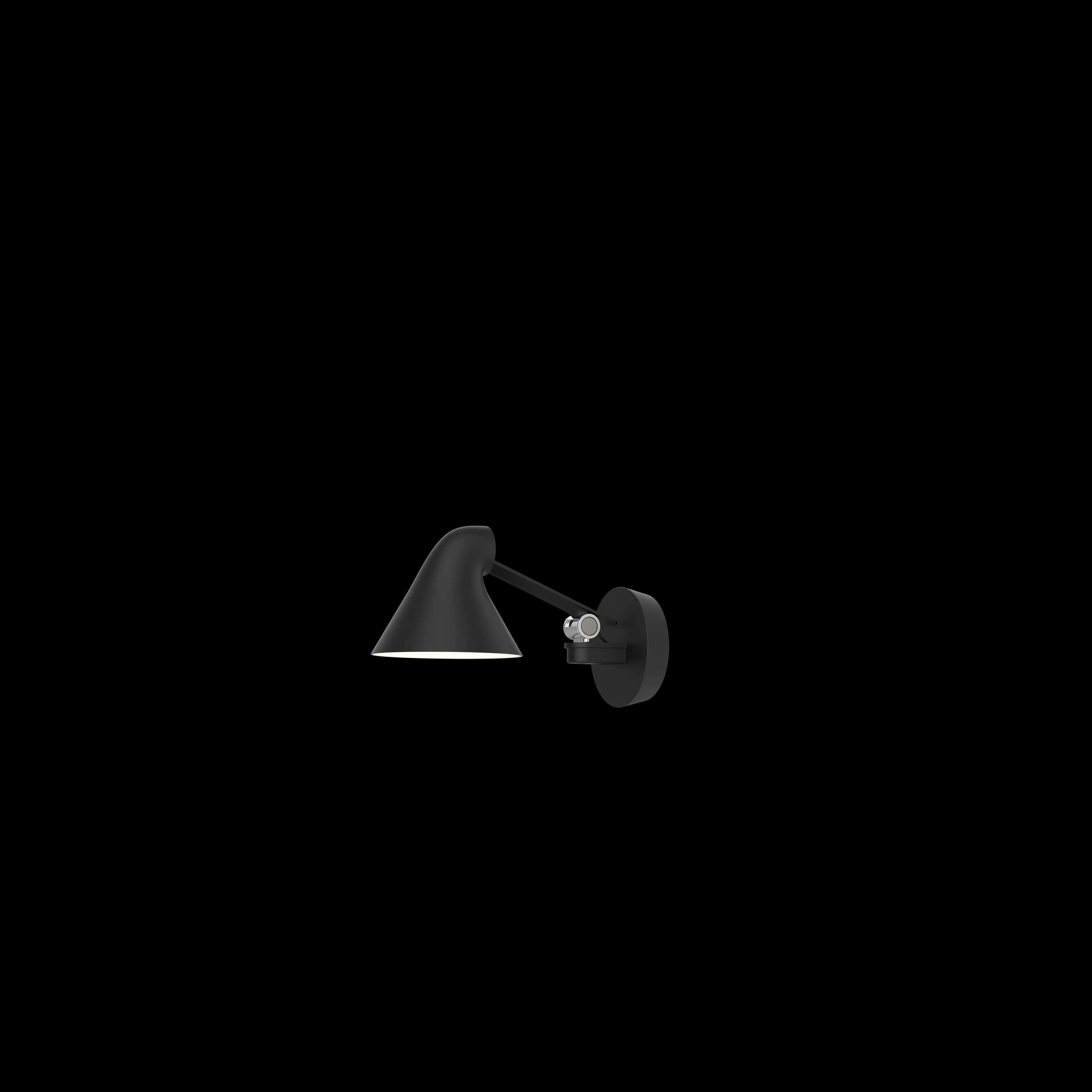 Louis Poulsen NJP Wall Lamp Black