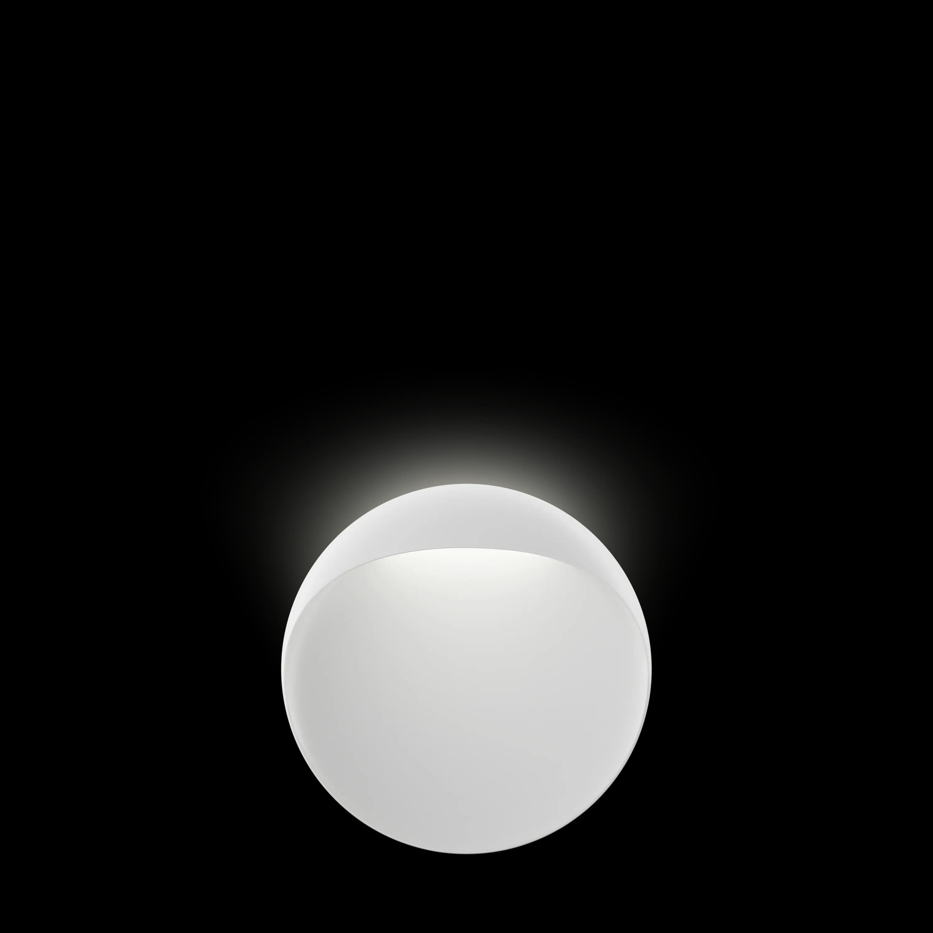Louis Poulsen Flindt Wall Lamp White texture Ø 200