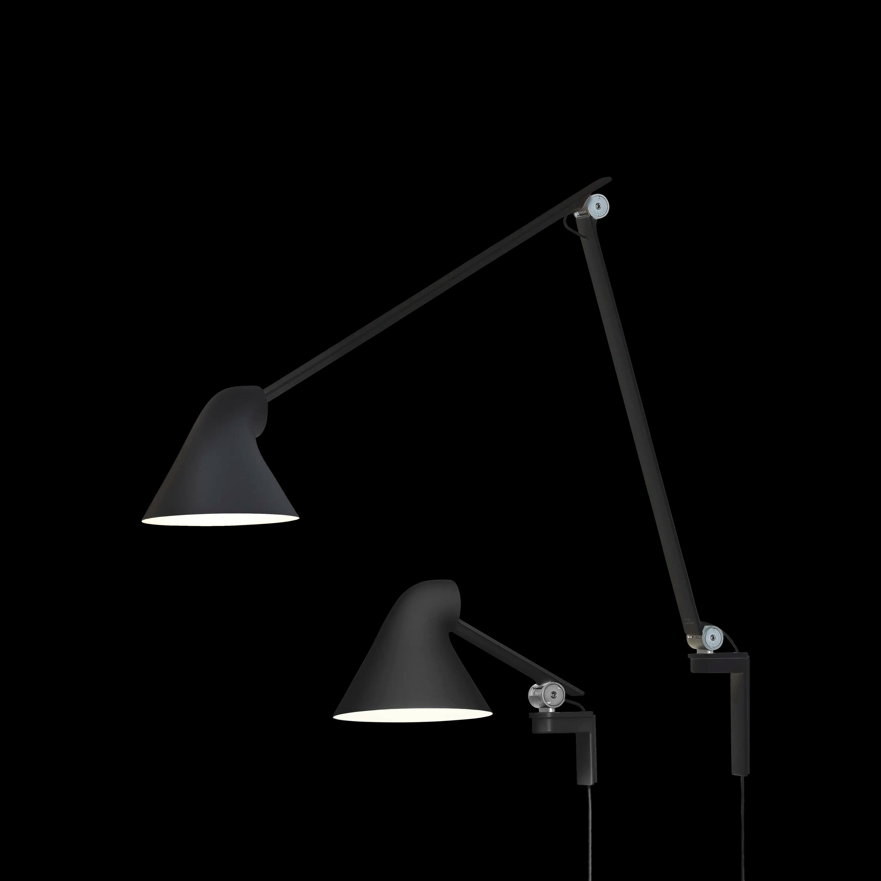 Louis Poulsen NJP Wall Lamp Black