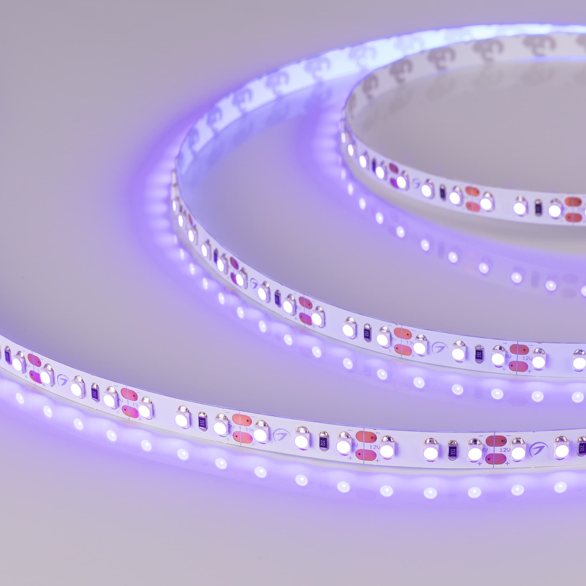 Светодиодная лента RT-A120-8mm 12V UV400 (9.6 W/m, IP20, 2835, 5m) (Arlight, Открытый) 012812(2) — фото 2