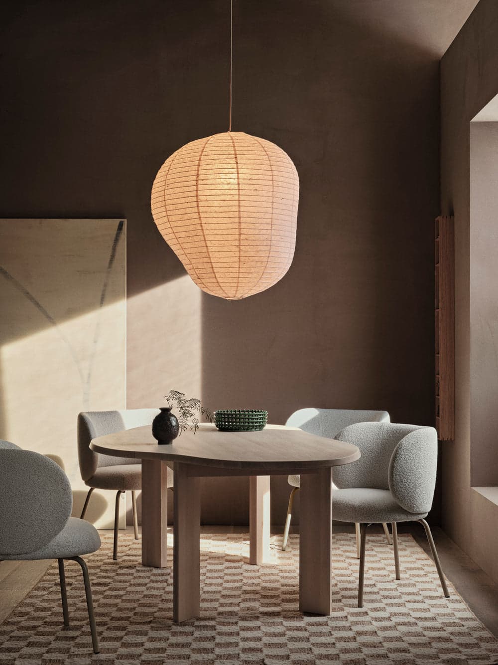 Ferm Living Kurbis Lampshade - 80 - Natural — фото 3