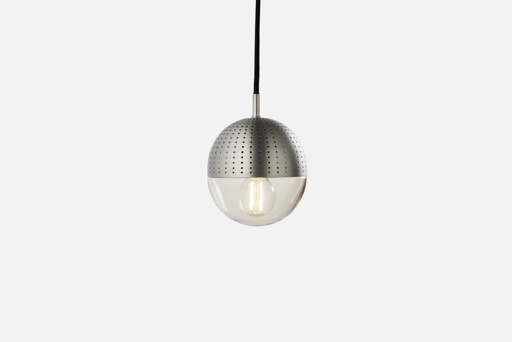 WOUD Dot pendant (Small) - Brushed metal finish — фото 4