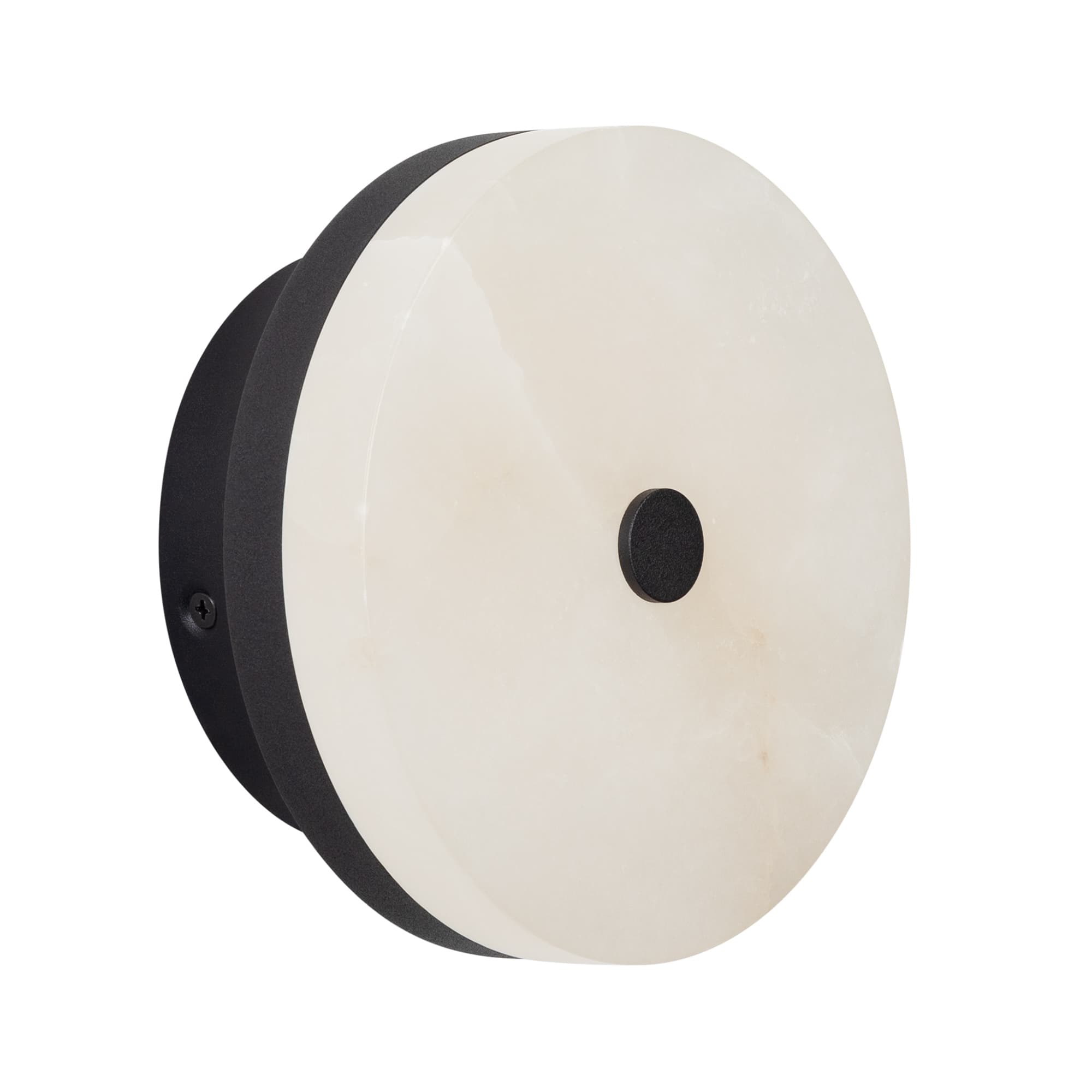 Светильник SP-MENTA-WALL-R165-12W Warm2700 (BK, 130 deg, 230V) (Arlight, IP20, Мрамор, 5 лет) 061700