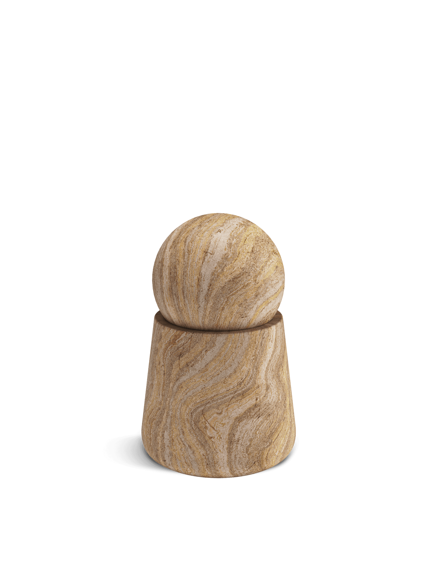WOUD Serene jar tall - Rainbow sandstone