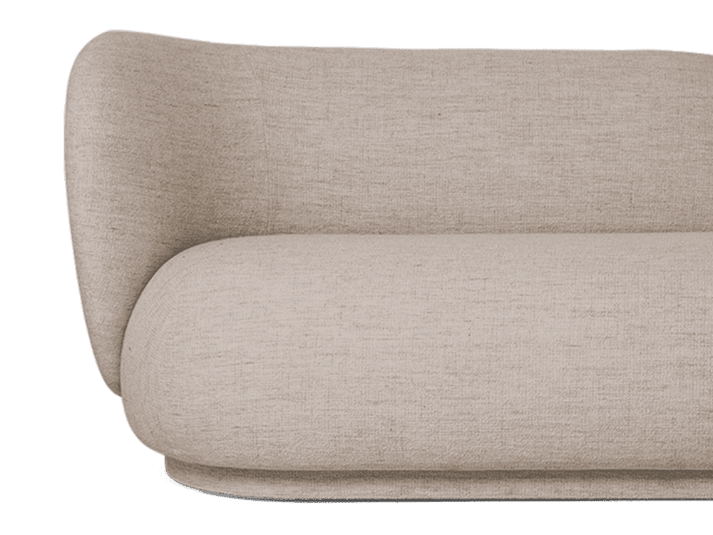 Ferm Living Rico Divan Left - Bouclé - Sand — фото 3