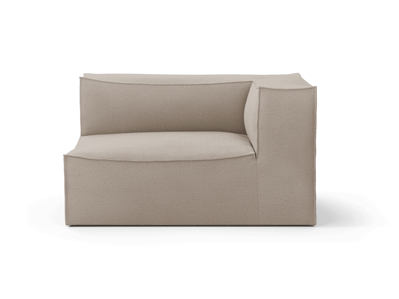 Ferm Living Catena Sofa Armrest Right L401 - Cotton Linen - Natural
