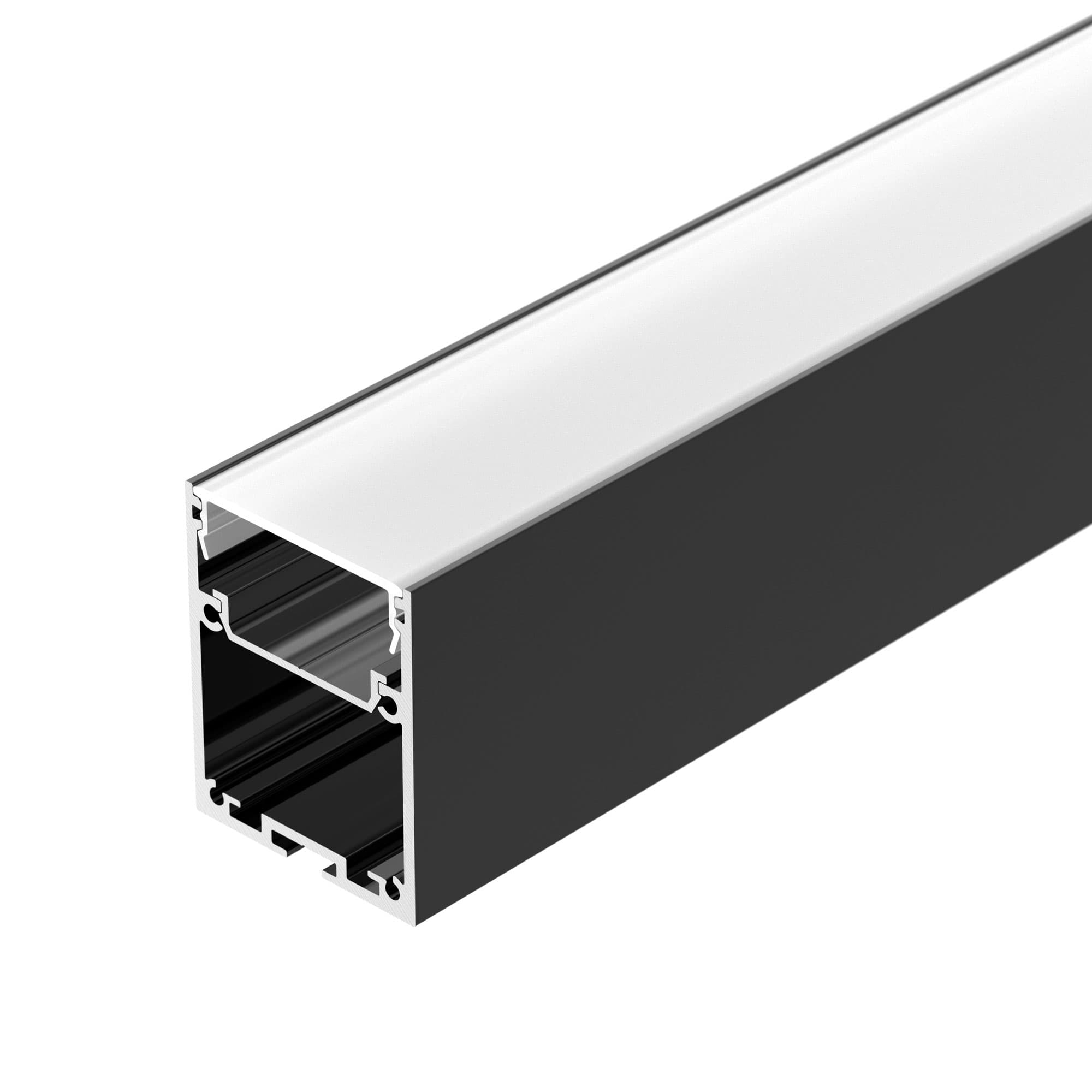 Профиль IP-LINE-4050-2000 BLACK (Arlight, Алюминий) 053898