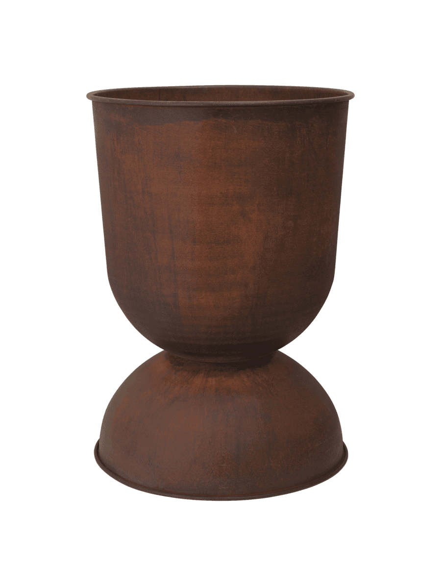 Ferm Living Hourglass Pot - Large - Rust