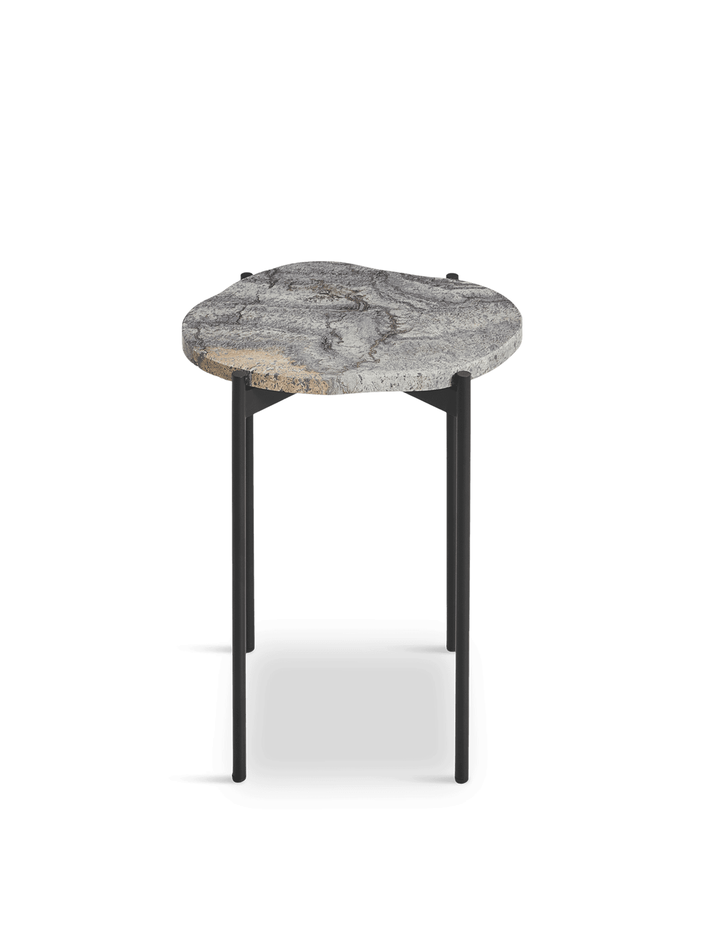 WOUD La Terra occasional table (Small) - Grey Melange