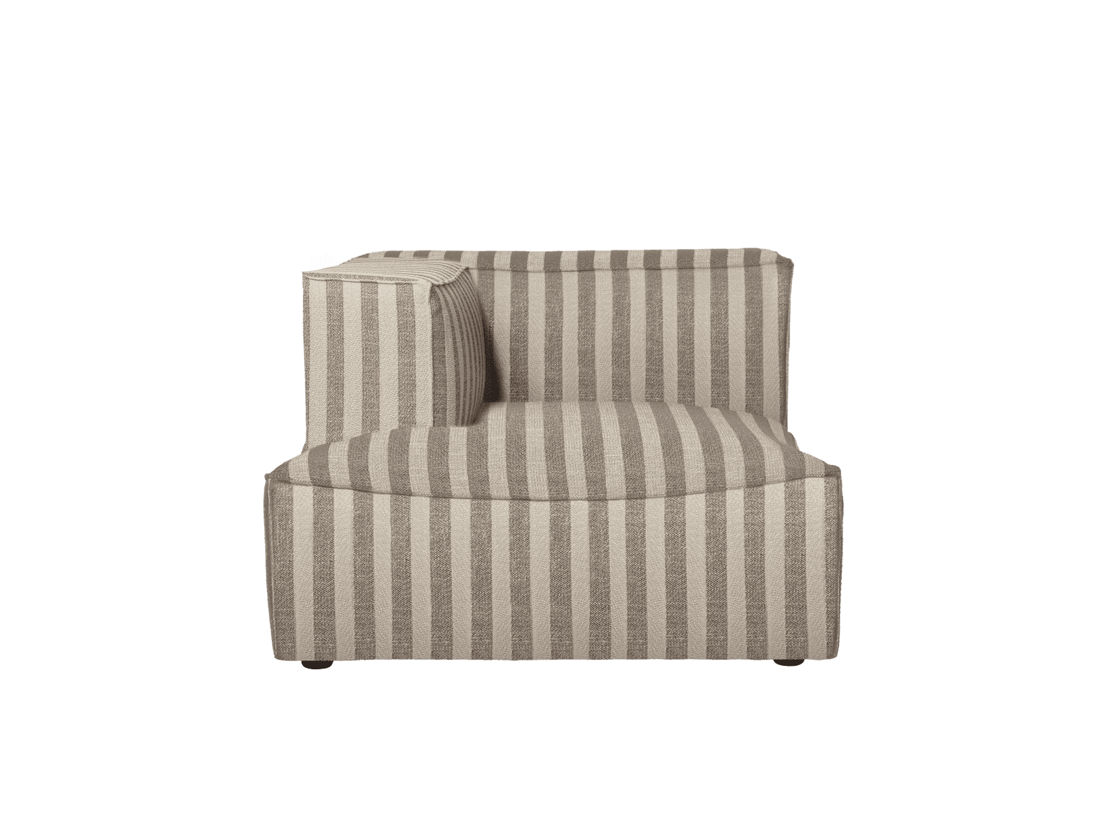 Ferm Living Catena Sofa Chaise Longue Left L600 - Louisiana - Sand/Off-White