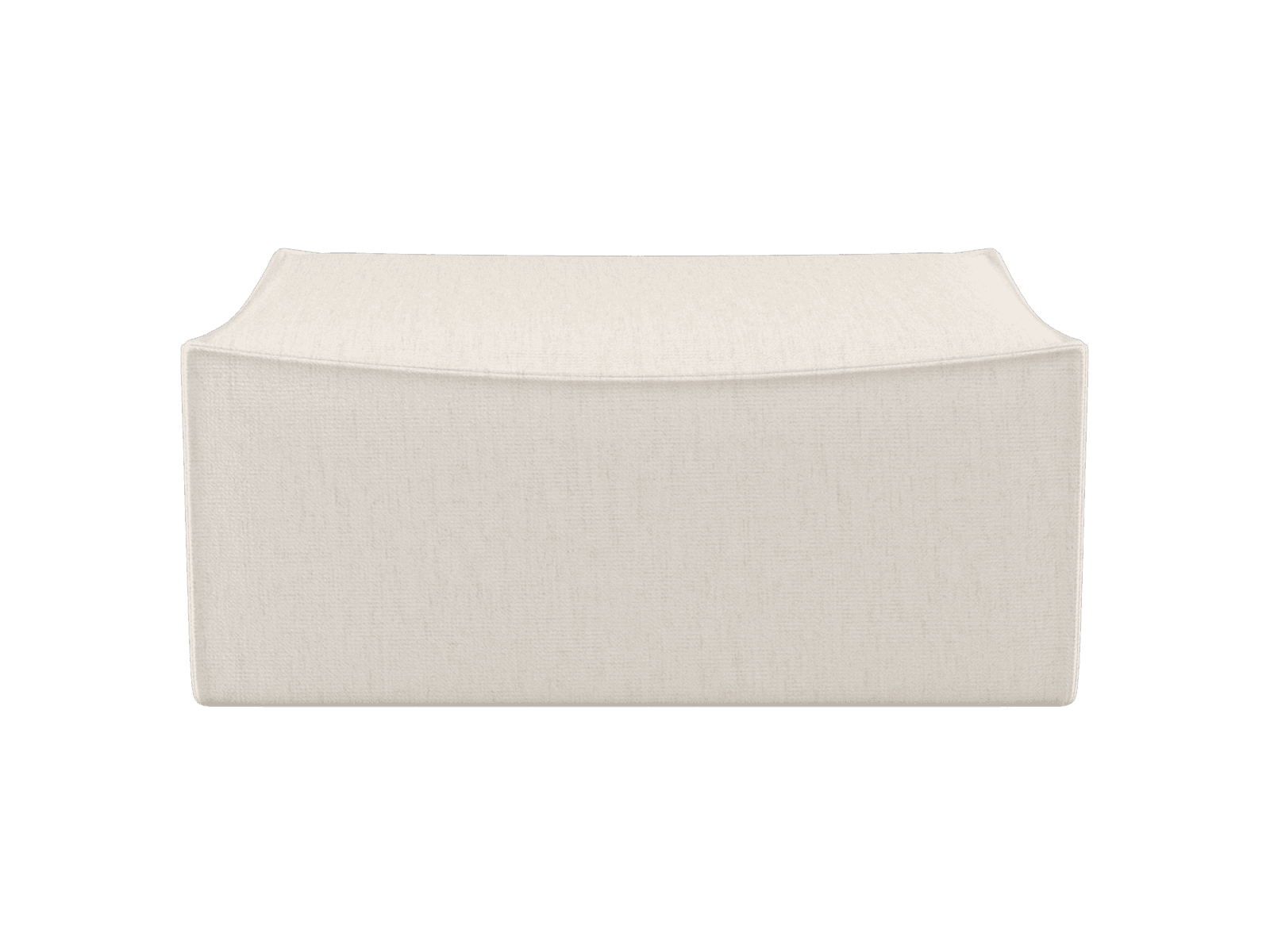 Ferm Living Catena Pouf Rectangular S501 - Bouclé - Off-White