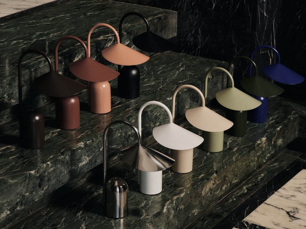 Ferm Living Arum Portable Lamp - Sienna — фото 4